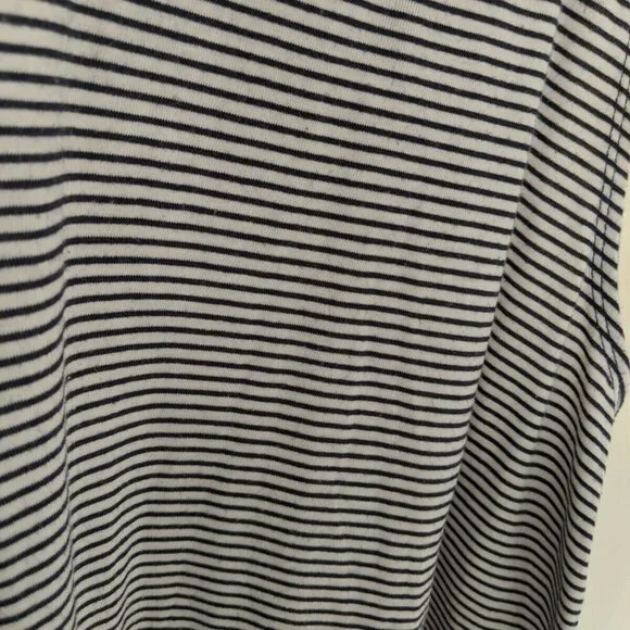 Abercrombie & Fitch Striped Blue Black White Dress - Picture 3 of 8